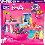 MEGA Barbie Malibu Dream Boat Building Set