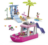 MEGA Barbie Malibu Dream Boat Building Set