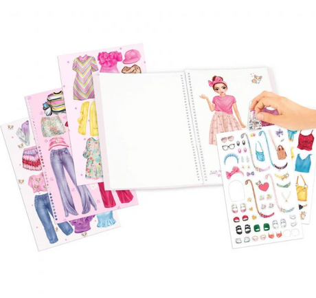TOPModel Dress Me Up Corgi Colouring Book