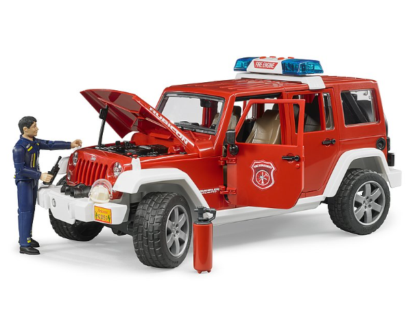 Bruder Jeep Wrangler Unlimited Fire Department