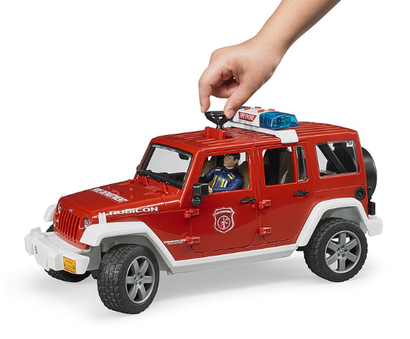 Bruder Jeep Wrangler Unlimited Fire Department