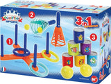 Ecoiffier 3-Piece Outdoor Games Play Set for kids Ireland