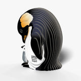 EUGY Emperor Penguin rear three quarter view showing layered card construction