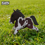 EUGY Horse completed model photographed outdoors on grass