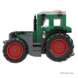 BRIXIES Plus Fendt 616 Vario in side profile with the bonnet extending left, Fendt branding, cab steps and agricultural tyres visible