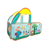 Fisher-Price Ball Pit Playset pop up tent with attached ball pit at an angle