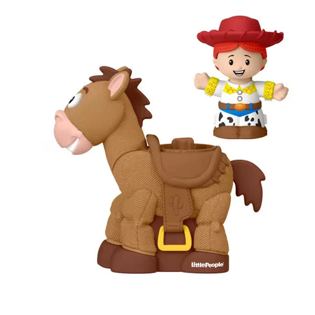 Fisher-Price Little People Toy Story Bullseye figure shown from the side