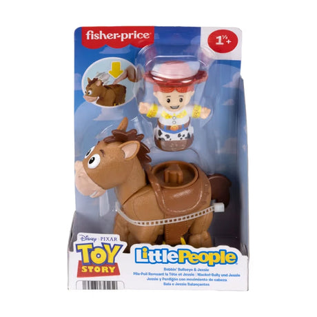 Fisher-Price Little People Toy Story Bobbin’ Bullseye and Jessie packaging front