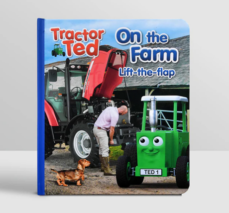 Front cover ofTractor Ted On the Farm Lift-the-Flap - Ireland