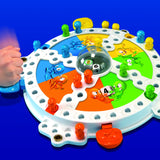Frustration Board Game pieces and board with dice Ireland