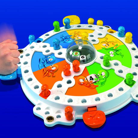 Frustration Board Game pieces and board with dice Ireland