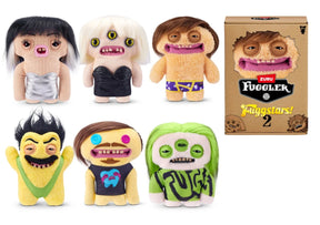Fuggler Fug Stars Series 2 plush assortment with six characters and display box