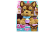 FurReal Benny the Kiss and Cuddle Pup in retail packaging with treat cup