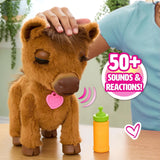 FurReal Penny Feed & Prance Pony being petted to activate sounds and reactions
