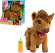 FurReal Penny Feed & Prance Pony with feeding bottle and retail packaging