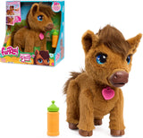 FurReal Penny Feed & Prance Pony with feeding bottle and retail packaging