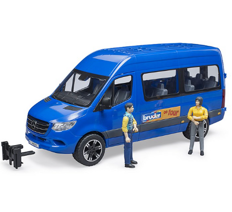 Bruder MB Sprinter Transfer with Driver and Passenger