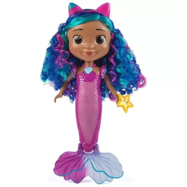 Gabby’s Dollhouse Sing & Shine Mermaid Gabby doll with colour-change tail in Ireland.