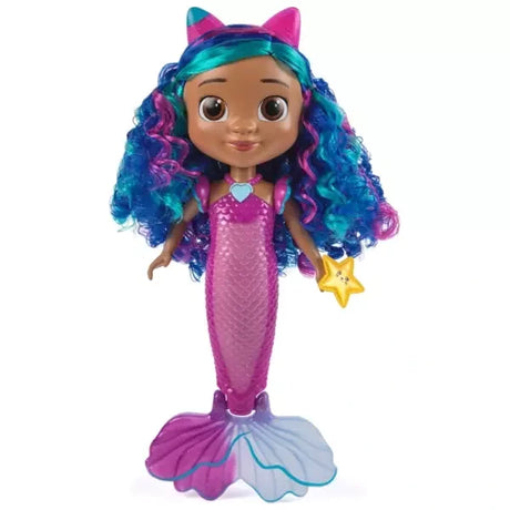 Gabby’s Dollhouse Sing & Shine Mermaid Gabby doll with colour-change tail in Ireland.