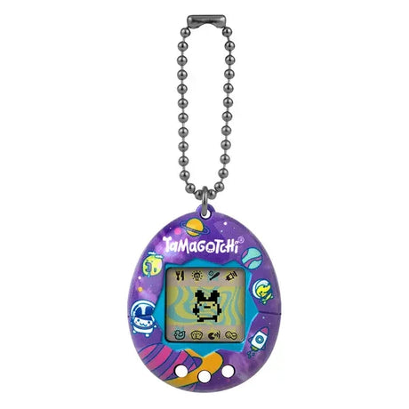 Gen 2 Original Tamagotchi Tama Universe purple digital pet keychain with display in Ireland