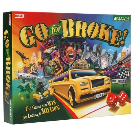 Go for Broke board game box showing colourful artwork and game title Ireland