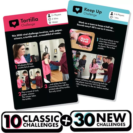 Go Viral family challenge game set for kids and adults Ireland