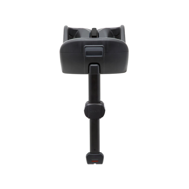 Graco SnugLite i-Size R129 ISOFIX car seat base in black shown from front with support leg and base structure visible