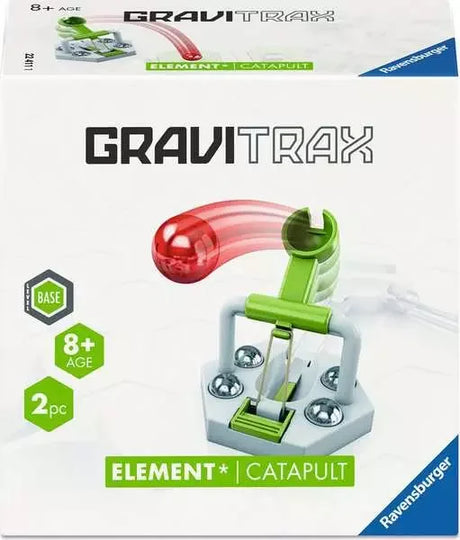 GraviTrax Catapult expansion box with marble flight illustration – Ireland
