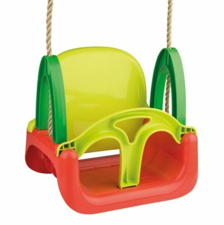 Fully assembled 3-in-1 Green Garden swing seat with backrest and safety bar, Ireland