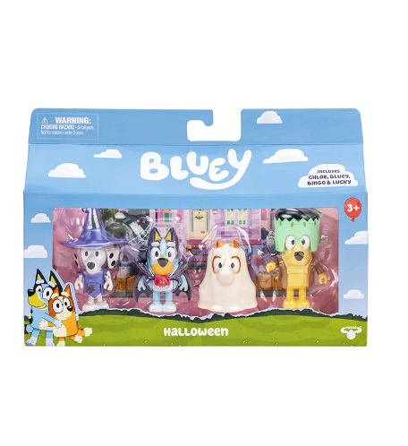 Bluey Halloween Figure Pack