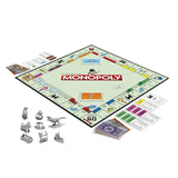 Full Monopoly Classic game setup with board, tokens, money and cards – Ireland