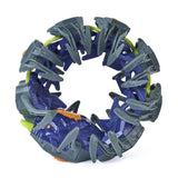 HEX BOTS Explodapede robot coiled into a compact circular shape