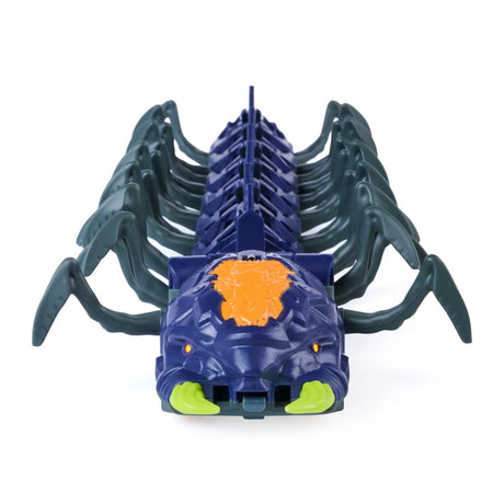 Front view of the HEX BOTS Explodapede robot