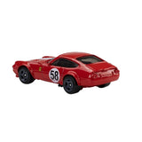 Hot Wheels Ferrari red number 58 race car with black wheels and racing graphics