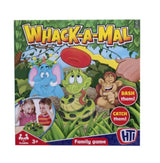 Whack-A-Mal jungle animal game box showing contents Ireland