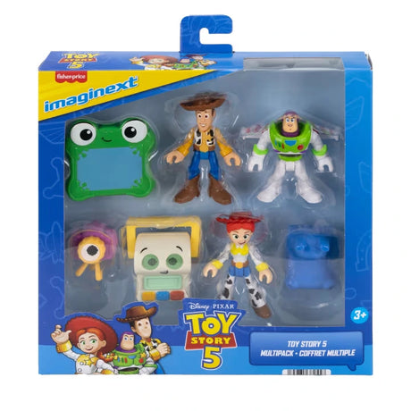 Imaginext Toy Story 5 Character Multipack with seven figures in retail packaging