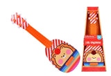 Infunbebe My First Ukulele with red striped headstock and boxed ukulele packaging