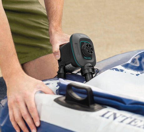 INTEX Quick-Fill Electric Pump inflating air mattress – Ireland