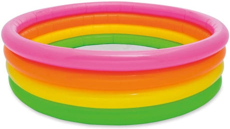 Intex Sunset Glow 4-Ring Paddling Pool – empty view – ToyTown.ie Ireland