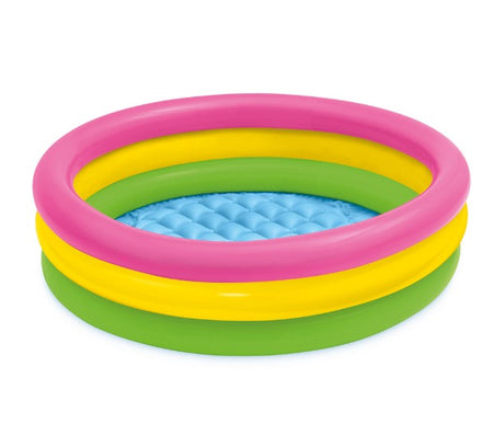 Intex Sunset Glow Inflatable Kiddie Pool empty view Ireland