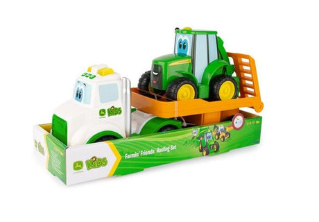 Boxed John Deere Farmin' Friends Hauling Set (Model: 47207) with lights and sounds Ireland