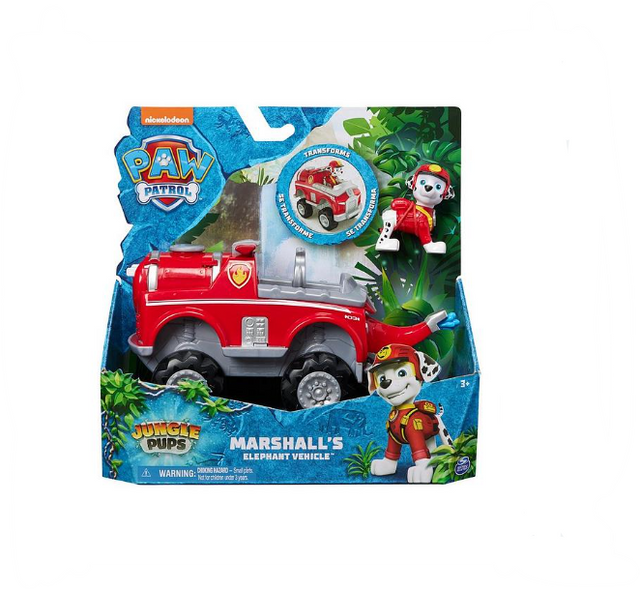 Paw Patrol Jungle Pups Marshall's Elephant Vehicle