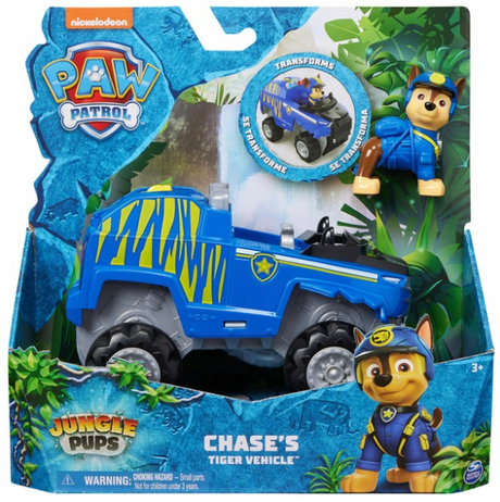 Paw Patrol Jungle Pups Chase's Tiger Vehicle