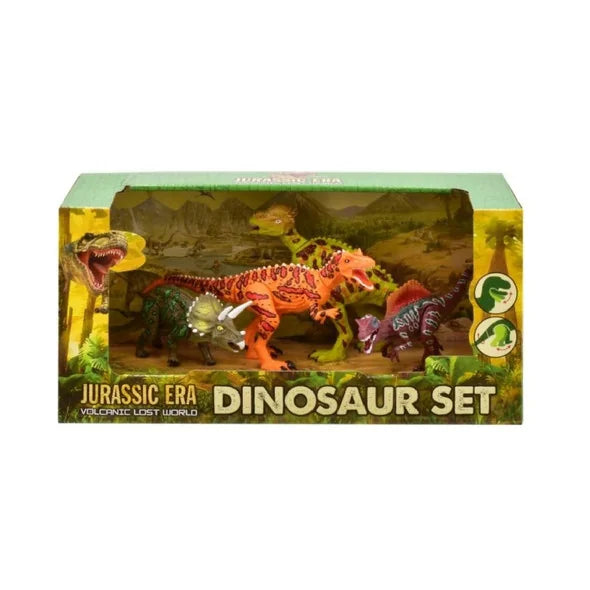 Jurassic Era Dinosaur Set with T. rex, Triceratops, and others – Ireland