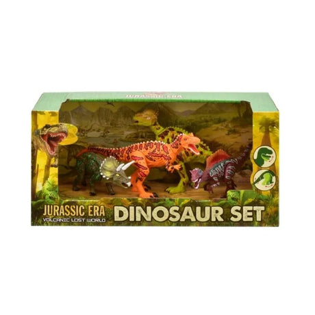 Jurassic Era Dinosaur Set with T. rex, Triceratops, and others – Ireland