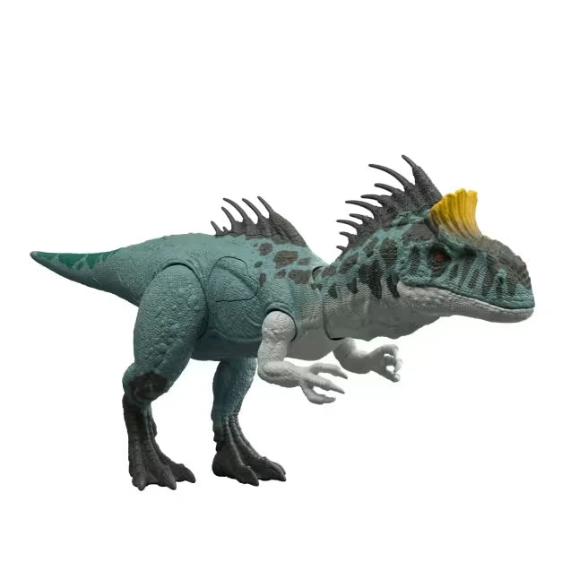 Jurassic World Wild Roar Cryolophosaurus right side view