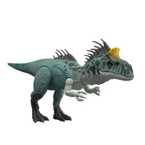 Jurassic World Wild Roar Cryolophosaurus right side view