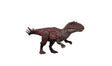 Jurassic World Wild Roar Metriacanthosaurus with brown body, red markings and raised back spines
