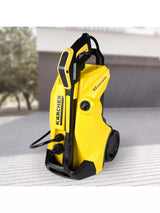 Smoby Karcher High Pressure Trolley K4 toy pressure washer standing outdoors