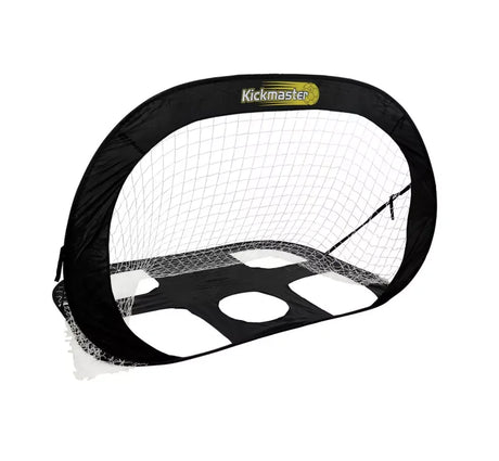 Kickmaster Large Quick Up Goal layout showing full net and frame design – Ireland